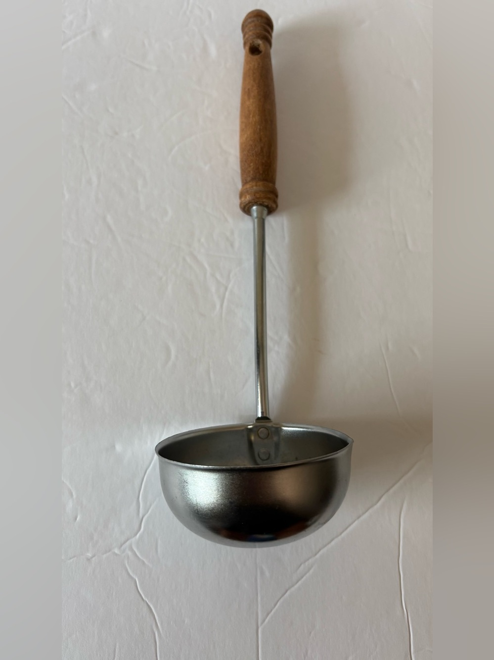 EKCO Made in the USA Ladle Wood and Stainless Steel
